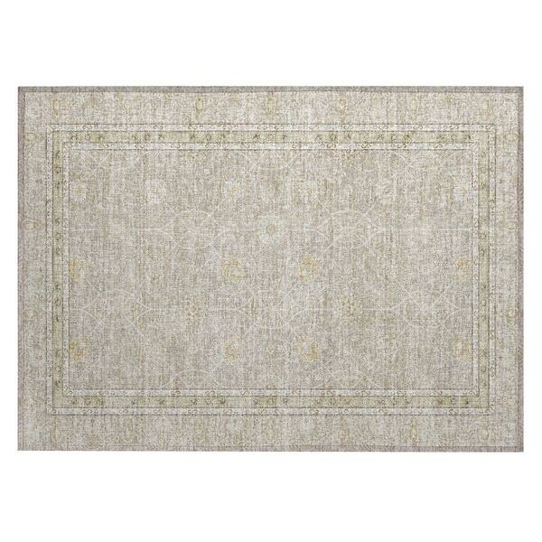 Chantille Machine Washable Indoor/Outdoor Abstract ACN3047 Beige 2 ft. x 3 ft. Accent Rug