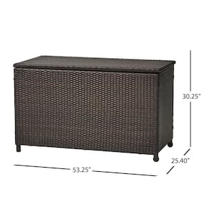 53 in. W x 25 in. D x 30 in. H Outdoor Storage Cabinet Bin