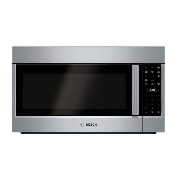 Bosch 800 Series 30 in. 1.8 cu. ft. Over the Range Convection Microwave in Stainless Steel