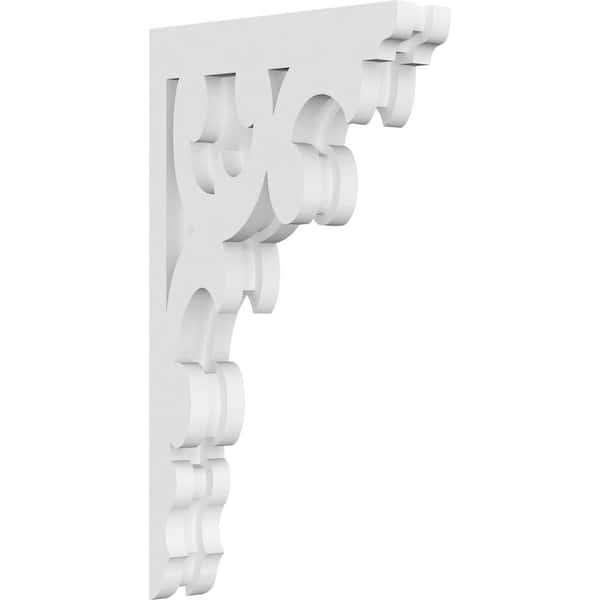 Ekena Millwork 1-7/8 in. x 14 in. x 8 in. PVC Vienna Corbel