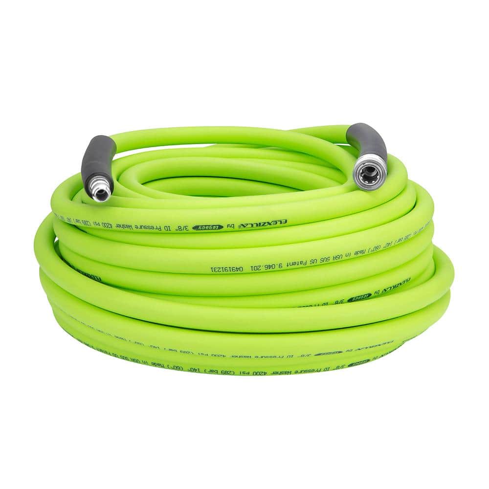 100' Hot Water Pressure Washer Hose 2 Wire 3/8" 4200PSI Industrial Power Washer 