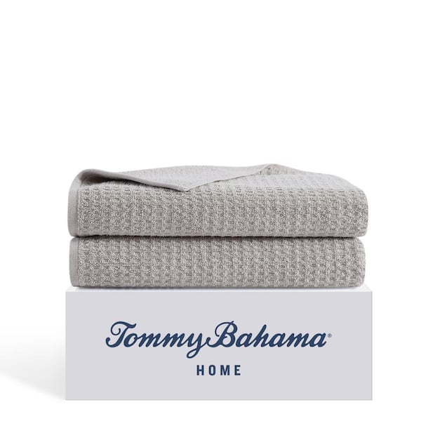 Tommy Bahama Northern Pacific 12-Piece Gray Cotton Wash Towel Set