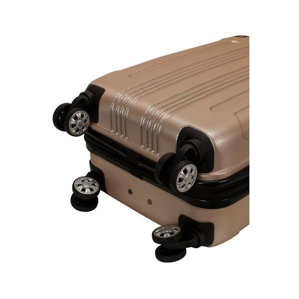Rockland London Expandable 20 in. Hardside Spinner Carry On