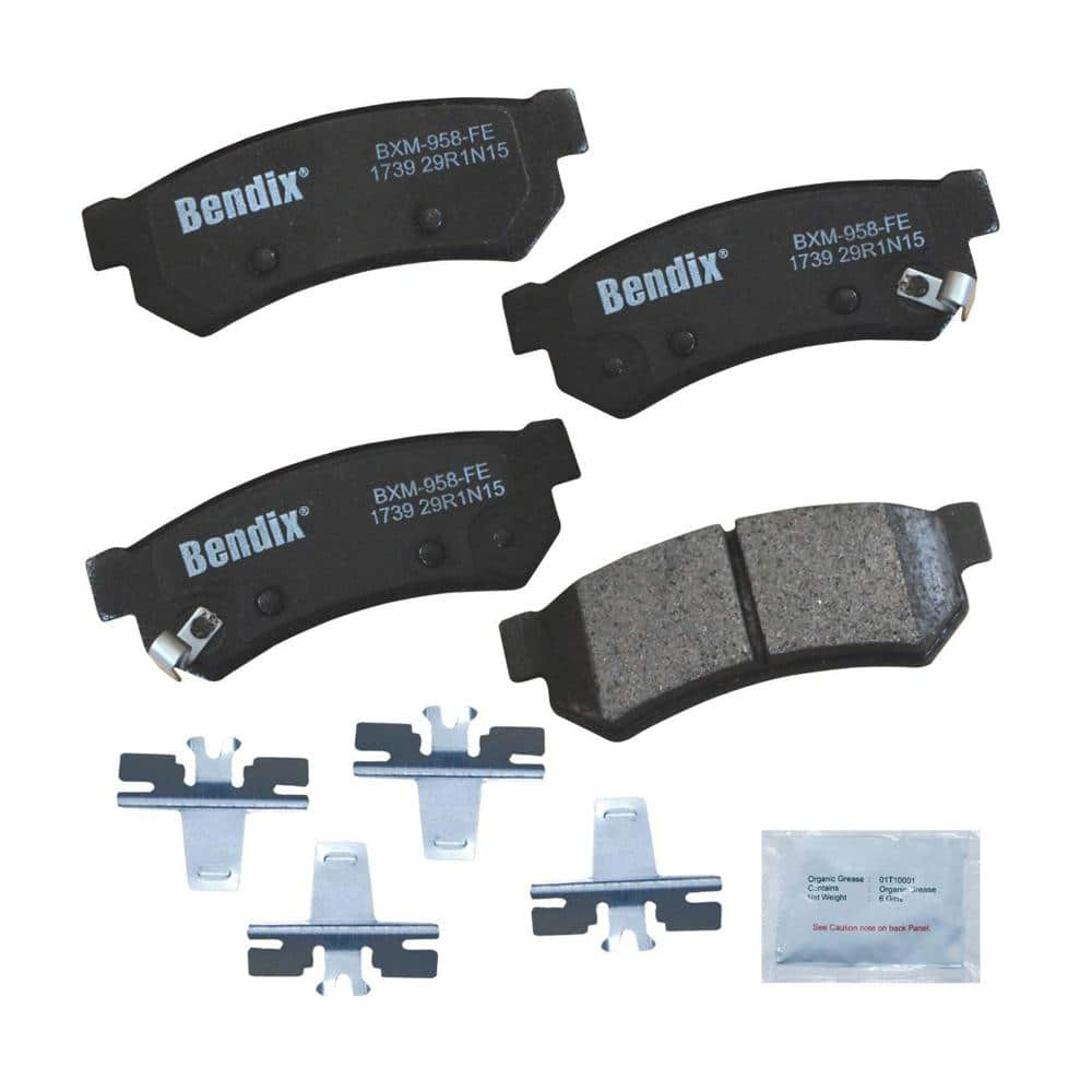 Bendix Premium Copper Free Disc Brake Pad Set 2003 Toyota Solara 2.4L ...