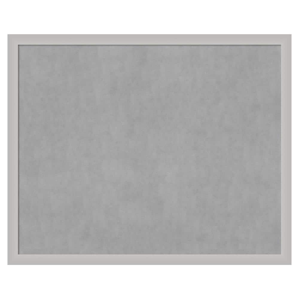 Low Luster Silver 43 in. x 35 in. Framed Magnetic Board price history on PriceWatchPro