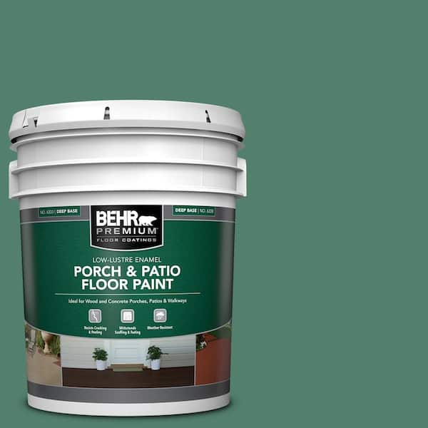 5 gal. #M430-6 Park Bench Low-Lustre Enamel Interior/Exterior Porch and Patio Floor Paint