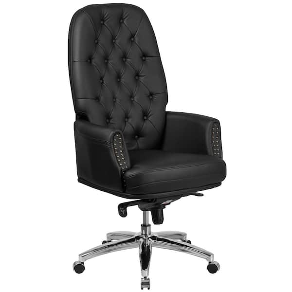 Carnegy Avenue Black Leather Office/Desk Chair