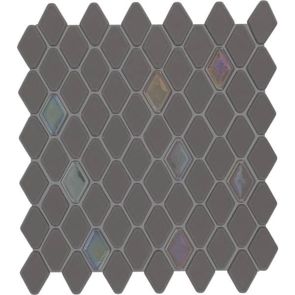 Daltile Starcastle Stardust 13 in. x 12 in. Glass Elongated Hexagon Mosaic Tile (956.16 sq. ft./Pallet)