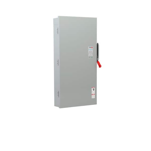 Siemens Heavy Duty 600 Amp 600-Volt 3-Pole Outdoor Fusible Safety