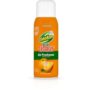 10 oz. Orange Real Citrus Air Freshener Spray, Citrus Oil Natural Air Freshener for Home, Room Deodorizer & Toilet Spray