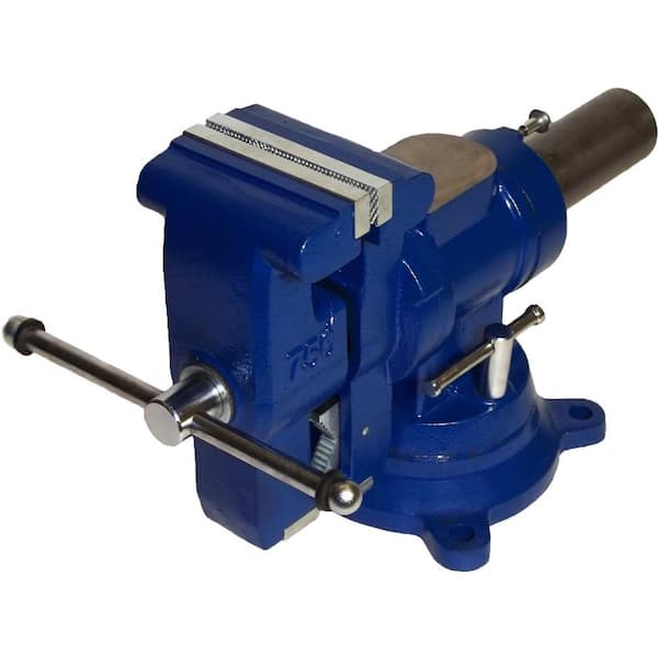 Yost 5-1/8 in. Multi Jaw Rotating Combination Pipe and Bench Vise Swivel Base