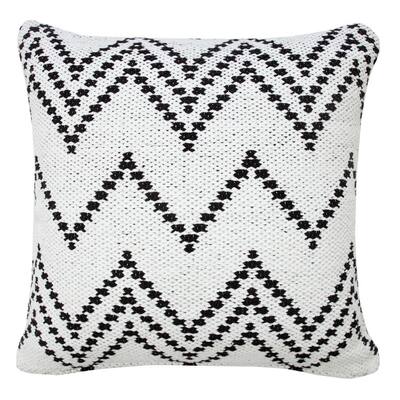 Vibhsa Multi Colored 22 in. x 22 in. Elegant Large Throw Pillow for Couch  Handloom Woven DFI-031201 - The Home Depot