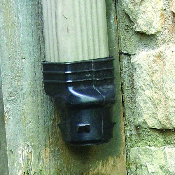 4 in. Singlewall x 4 in. x 3 in. Downspout Adapter