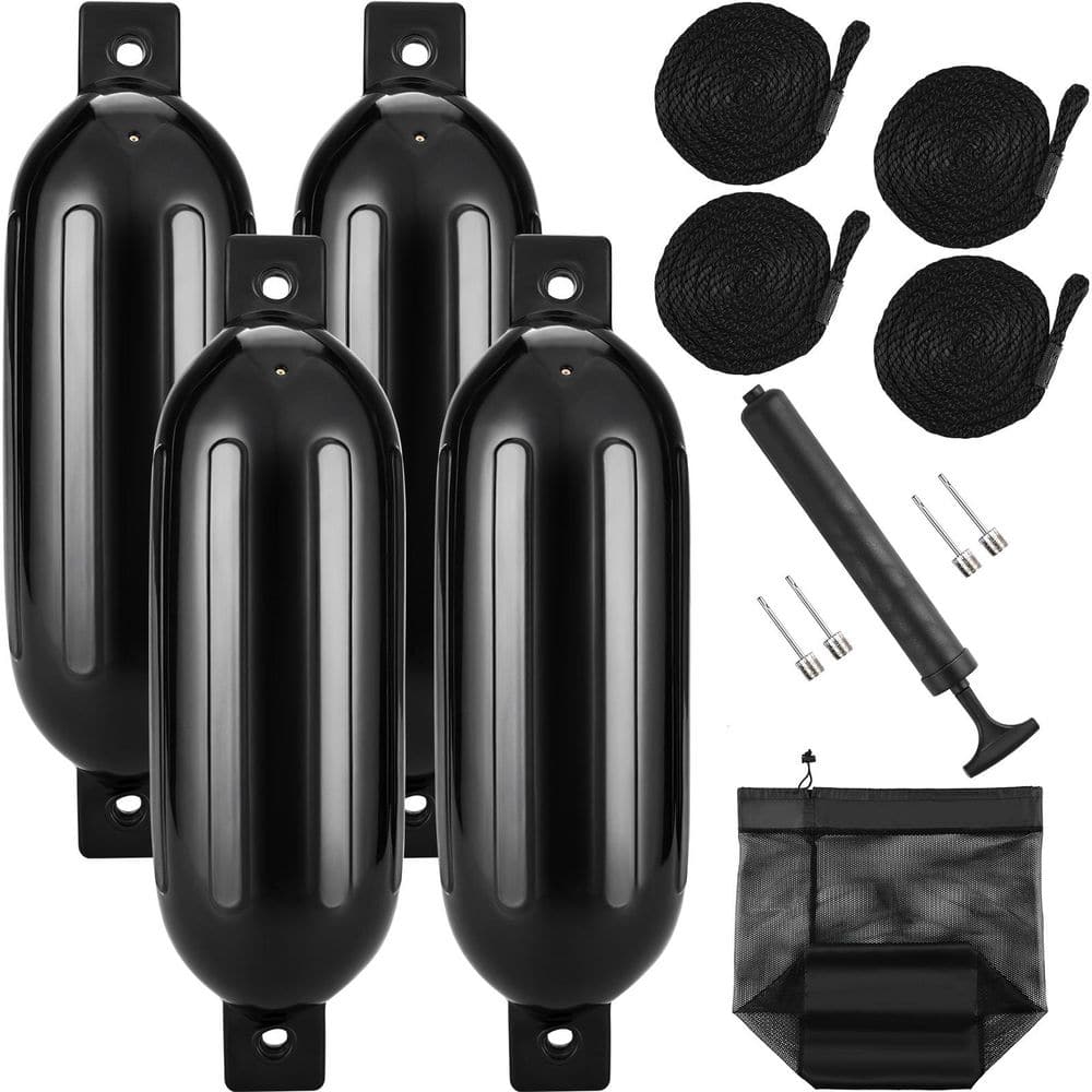 Boat Fenders, 6.5 in. x 23 in. Boat Bumpers for Docking, Inflatable Ribbed Fender, Marine Boat Dock Fender Bumper price history on PriceWatchPro
