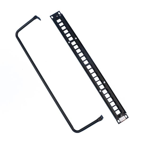 Leviton 24-Port QuickPort 1RU Patch Panel Cable Management