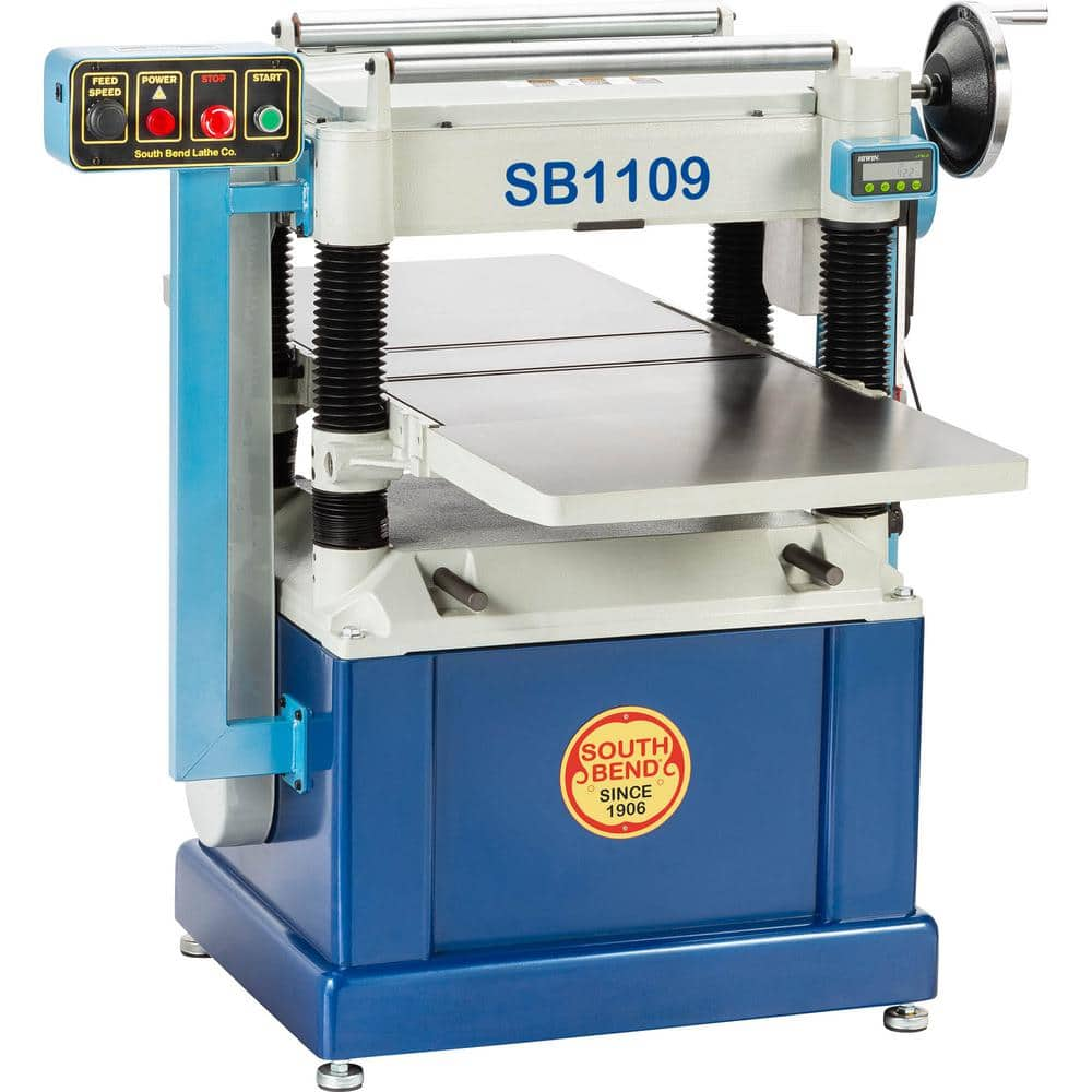 South Bend 20 in. Planer with Helical Cutterhead SB1109 - The Home Depot