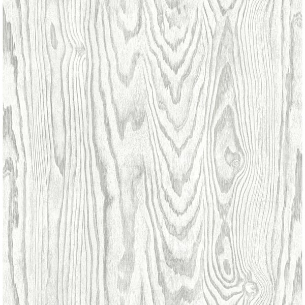 Seabrook Designs Fog Nina Faux Paper Unpasted Wallpaper Roll (56 sq. ft.)