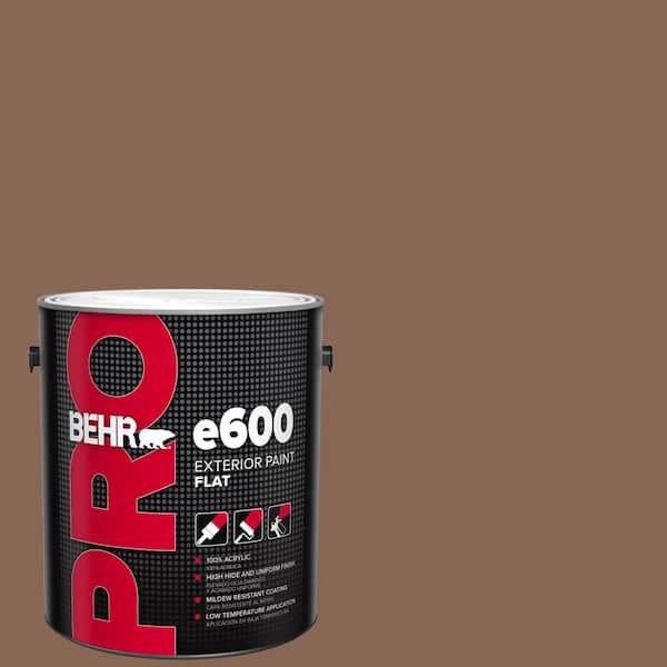 BEHR PRO 1 gal. #PPU3-17 Clay Pot Flat Exterior Paint
