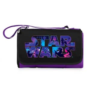 Star Wars Logo Purple Blanket Tote Outdoor Picnic Blanket