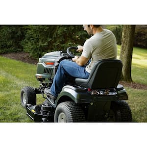 Super Bronco XP 50 in. Fabricated Deck 24 HP V-Twin Kohler 7000 Series Engine Hydrostatic Drive Gas Riding Lawn Tractor