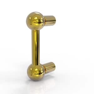 3 in. Cabinet Pull in Polished Brass