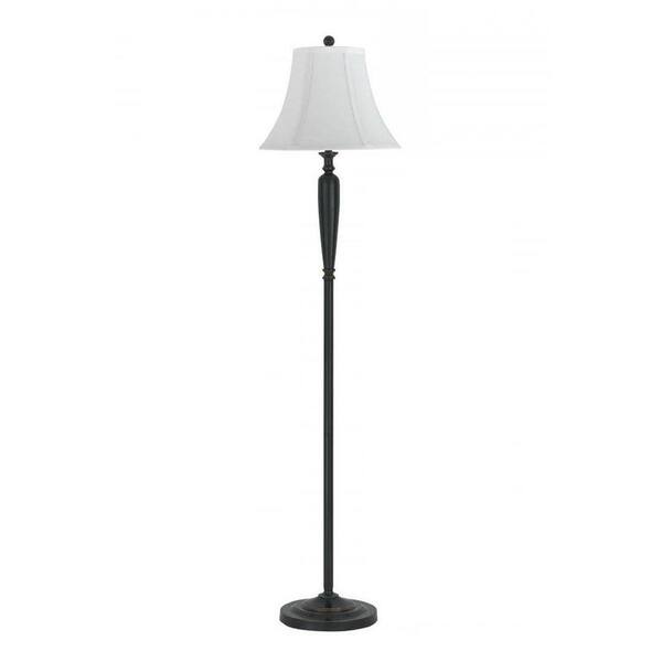 Filament Design Cooper 61 in. Brushed Steel Incandescent Floor Lamp