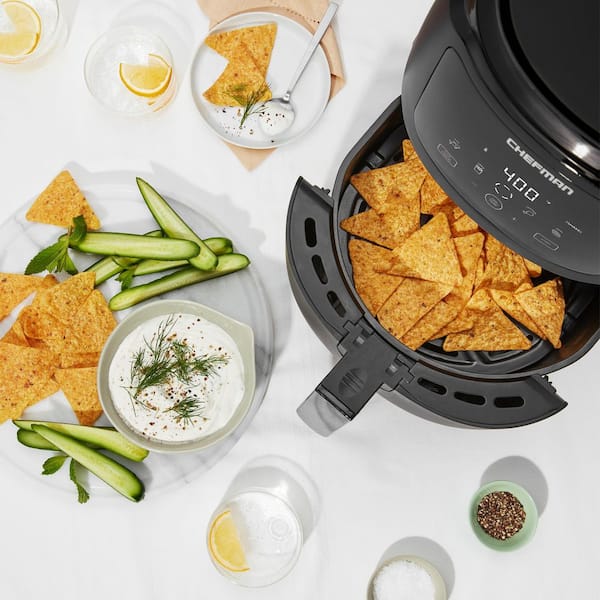 Chefman 6-Qt. Dual Basket Air Fryer with Easy-View Window