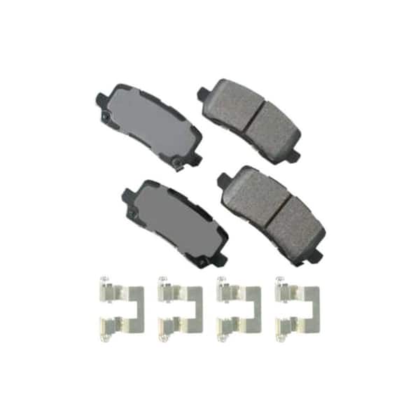 Raybestos Enhanced Hybrid Technology Disc Brake Pad - Rear