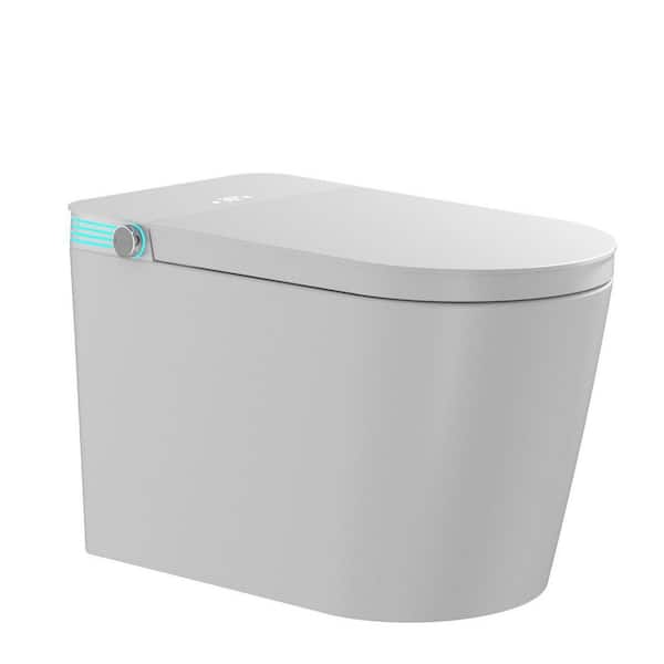 Xspracer Moray Elongated Smart Bidet Toilet - 1.28 GPF, White, AUTO Features