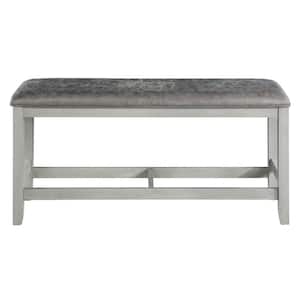 Hyland Gray 26 in. H x 18 in. D x 65 in. W Counter Bench