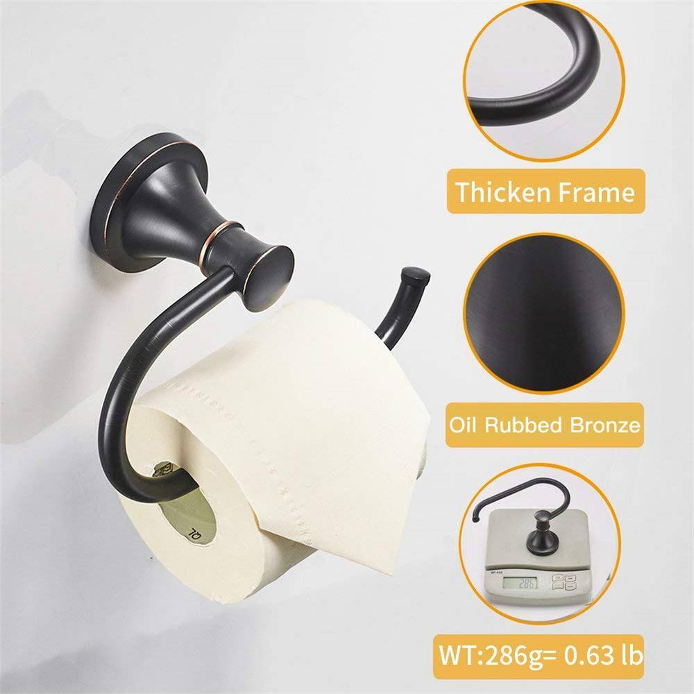 Oil Rubbed Bronze Wall Mounted Toilet Paper Holder