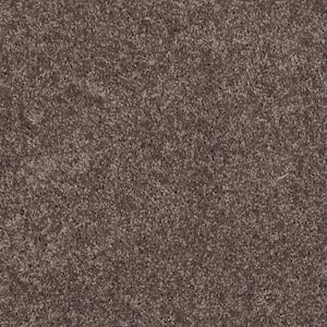 Palmdale I - Saddle Soap - Brown 17.6 oz. Polyester Texture Installed Carpet