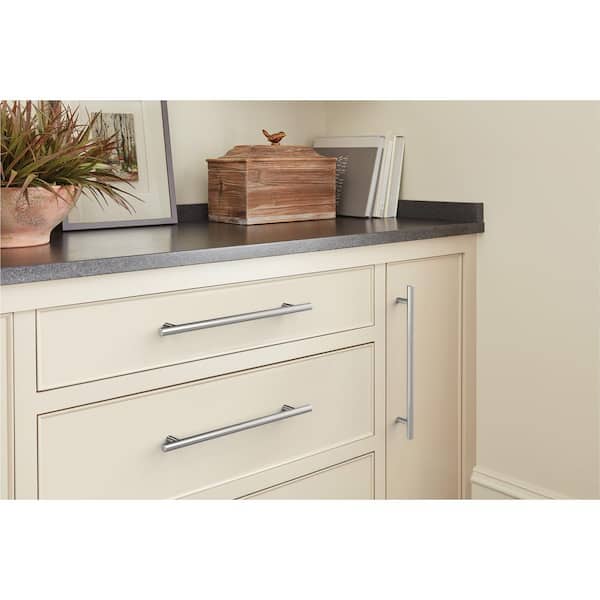 Bar Pulls 8-13/16 in. (224mm) Modern Polished Chrome Bar Cabinet Pull