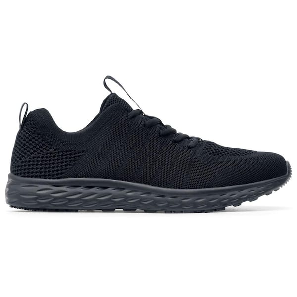 Shoes For Crews Men's Everlight Slip Resistant Athletic Shoes - Soft Toe - Black Size 9 (W)