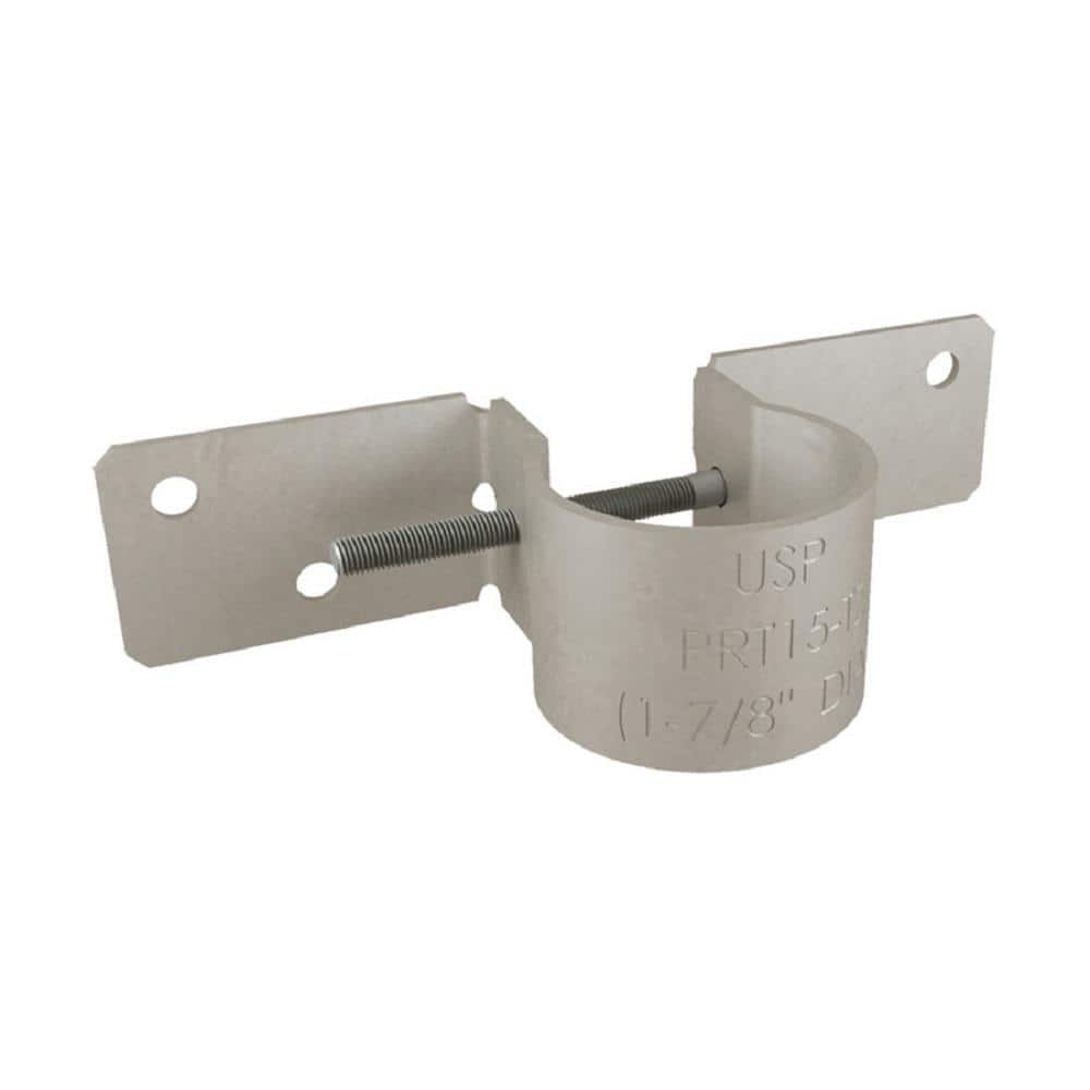 PRT15-TZ 1-7/8-in. x 6-7/16-in. 12-Gauge G185 Pipe Rail Tie