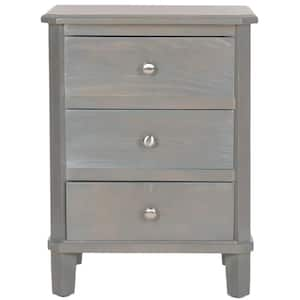 Joe Dark Gray Storage End Table