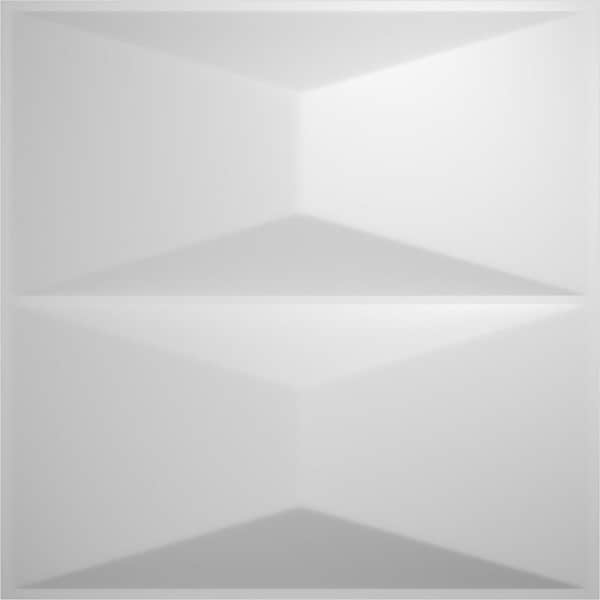 Ekena Millwork 11 7/8 in. x 11 7/8 in. Aberdeen EnduraWall Decorative 3D Wall Panel (20-Pack for 19.59 Sq. Ft.)