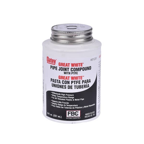 Oatey Great White 8 oz. Pipe Joint Compound