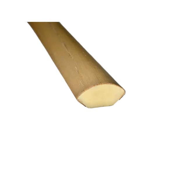 ACQUA FLOORS Hickory Jacoby 7/8 in. Thick x 7/8 in. Wide x 94 in. Length Quarter Round Molding