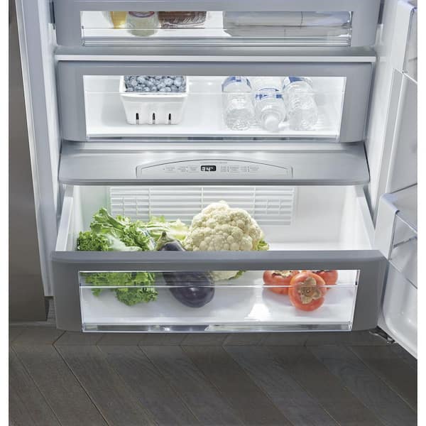 GE 48 in. 28.8 cu. ft. Smart Built-In Side-by-Side