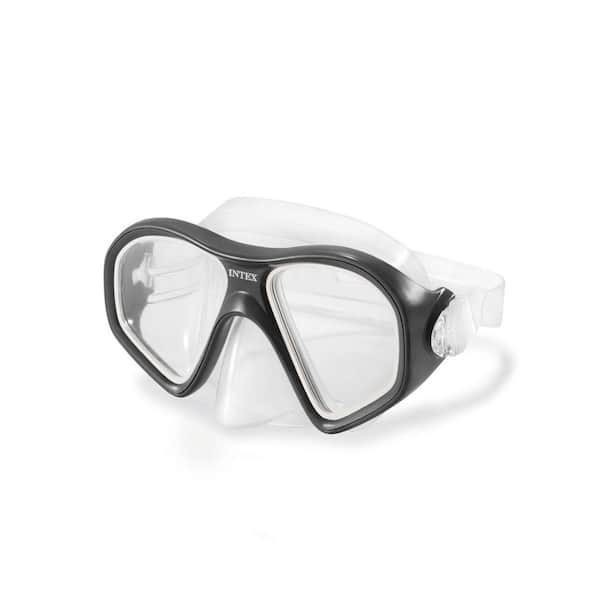 Poolmaster Black Reflector Mirror Sport Swim Goggles 04009 - The