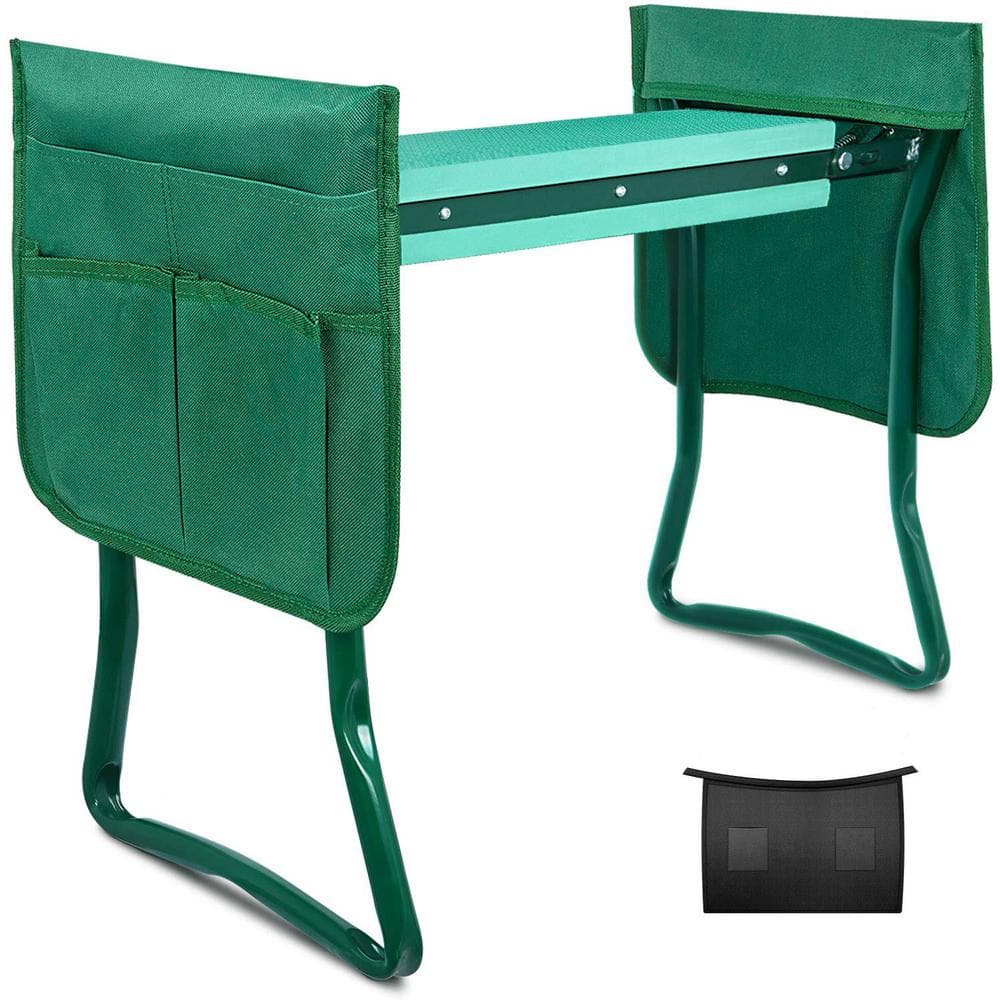 Garden Kneeler and Seat Foldable Kneeling Bench with Sturdy Soft EVA Foam P