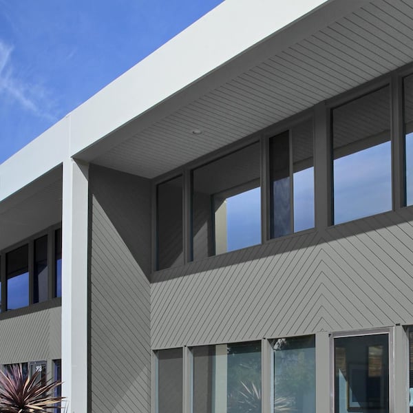 5 gal. #PPU25-17 Euro Gray Satin Enamel Exterior Paint