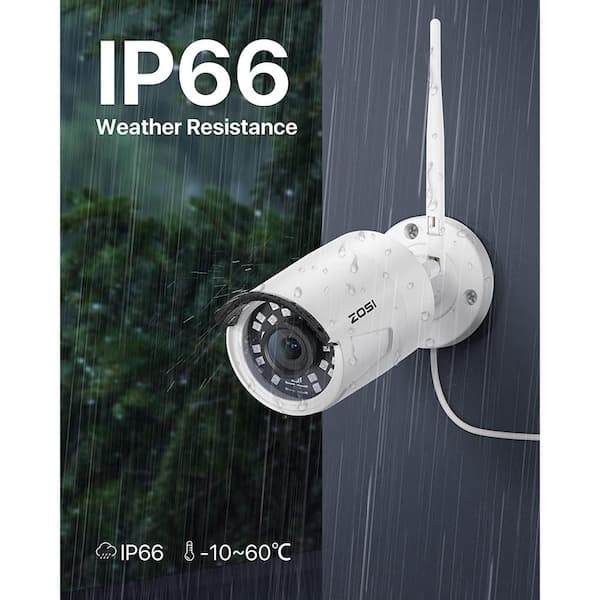 ZOSI high quality ZG2323M Add-on Camera 3MP Wireless IP Network Camera Outdoor Indoor #506