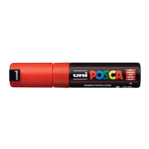 PC-8K Broad Chisel Paint Marker, Red