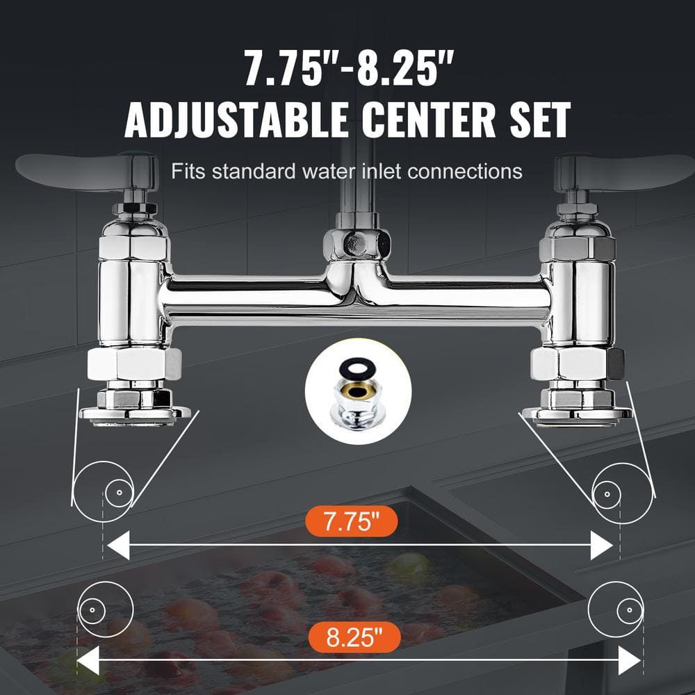 Commercial Brass Kitchen Faucet with Pull-out Spray