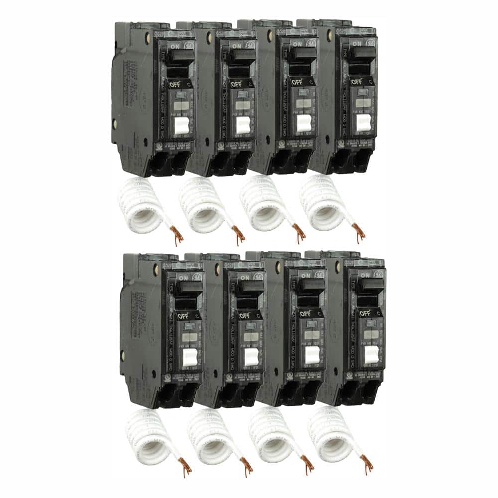GE Q Line 15 Amp SinglePole Arc Fault Combination Circuit Breaker (8