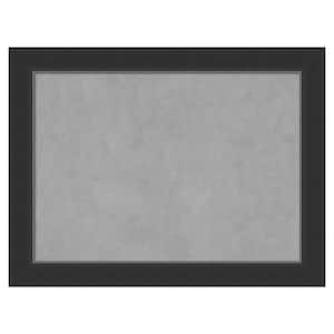 Corvino Black 33 in. x 25 in. Framed Magnetic Board