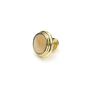 HICKORY HARDWARE 1-1/4 in. Natural Maple Cabinet Knob P415-NM