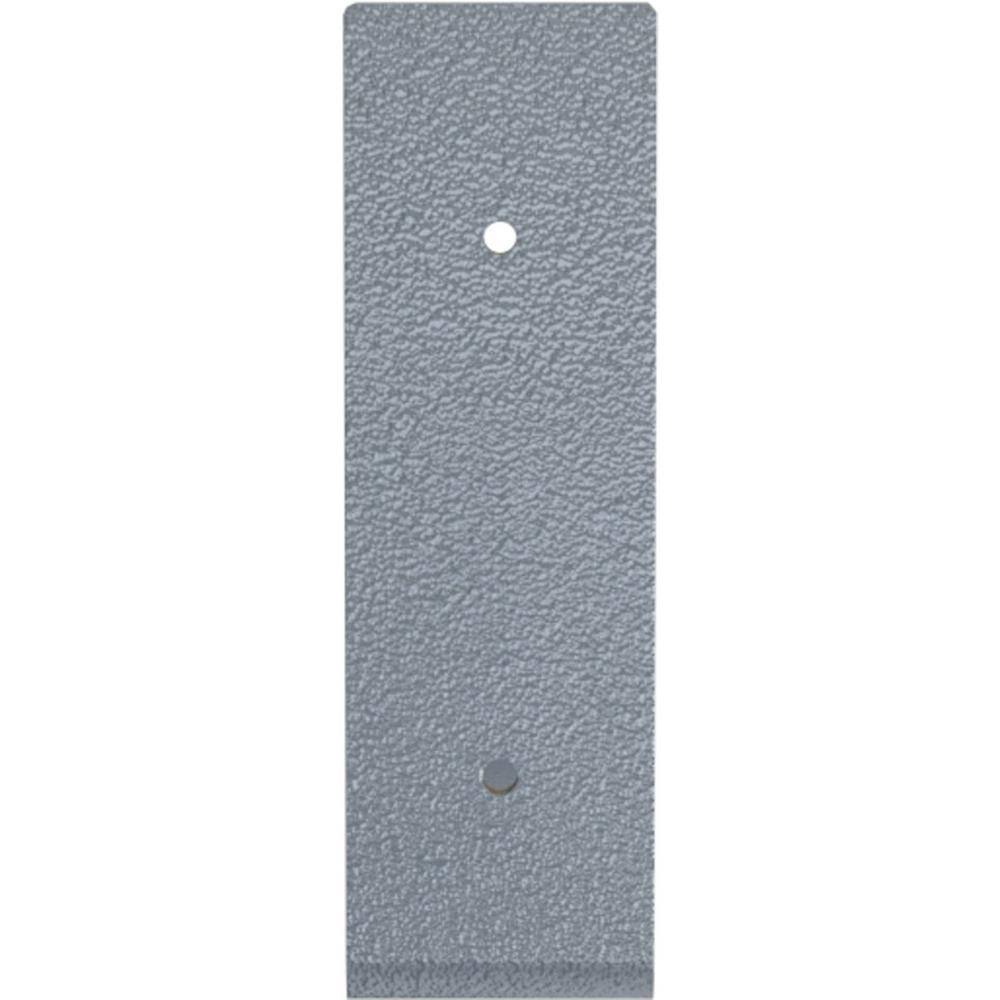 Hammered Light Blue Steel Bracket Shelf for Modern Farmhouse Decor, 2"x6.5"x10"